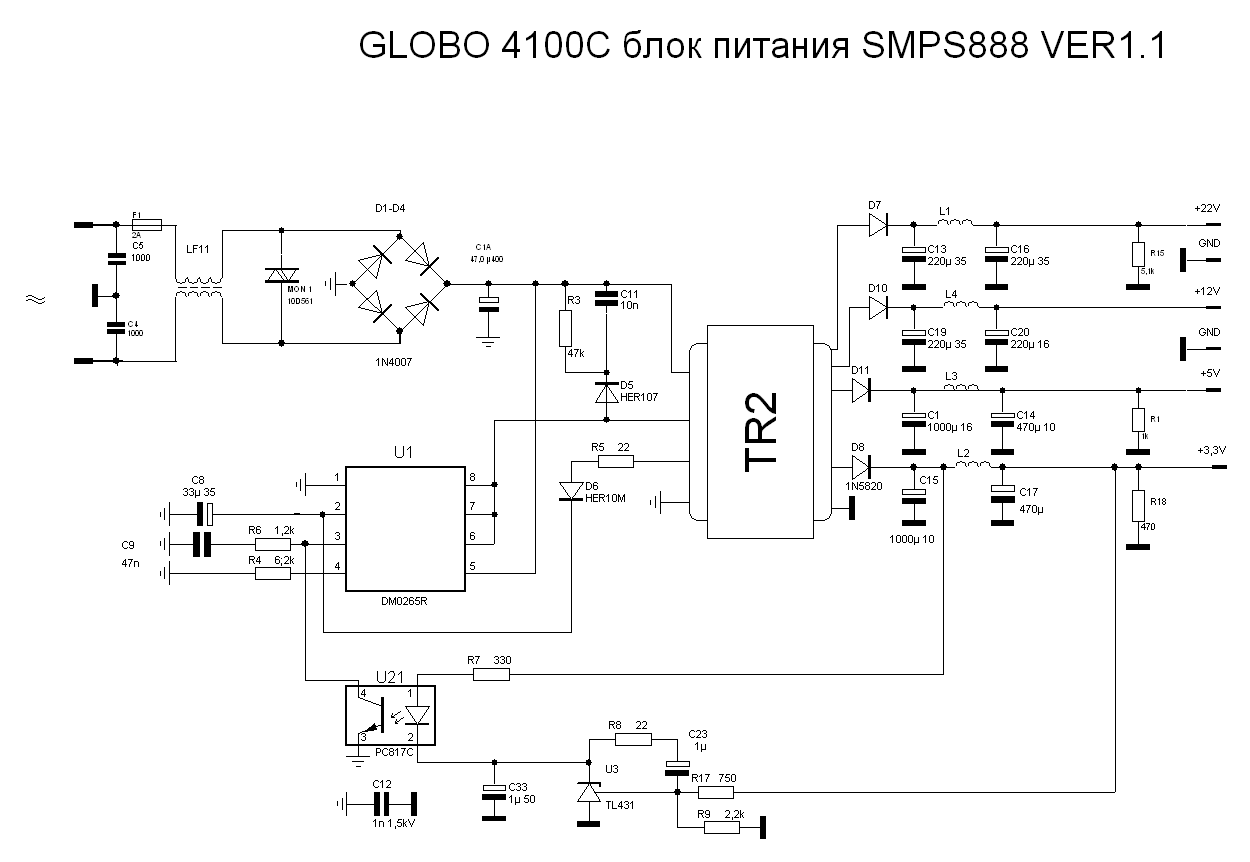 GLOBO 4100C VER1.1